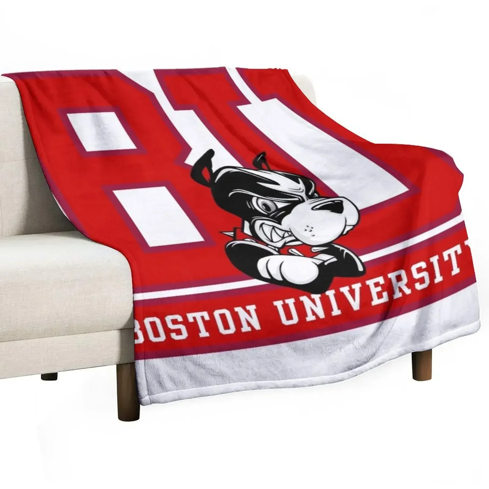 Boston Terriers Logo Throw Bla - Home Decor Logo Design recension och pris