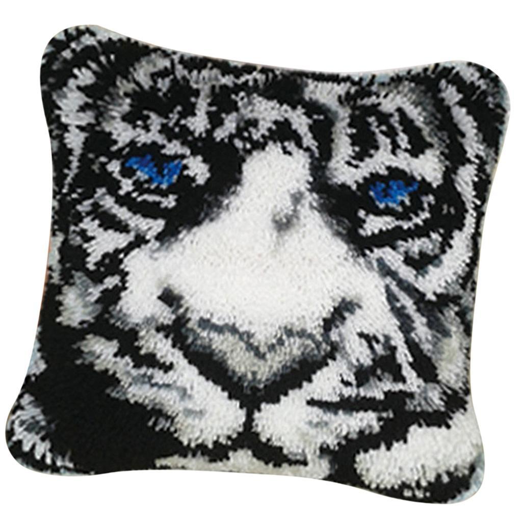 Pillow Latch Hook Rug Kit Hand - Home Decor Sofa recension och pris