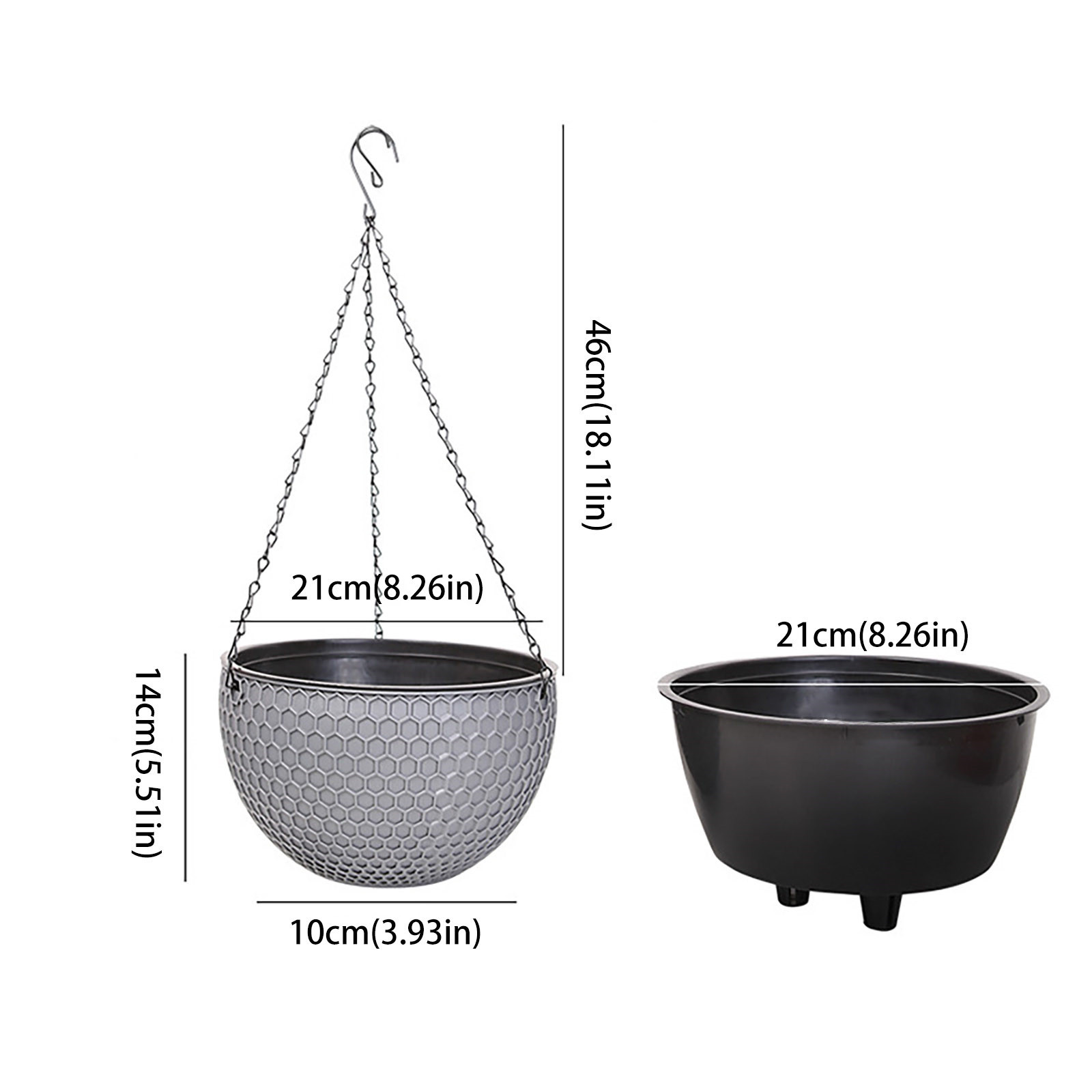 European Style Honeycomb Patte - Rattan Plant Basket recension och pris