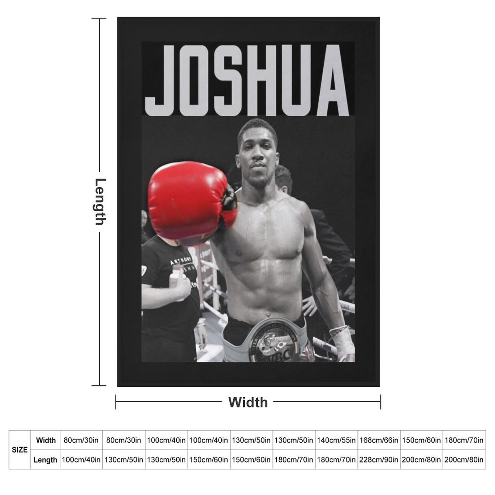 Anthony Joshua Classic T-Shirt - Home Decor Png recension och pris