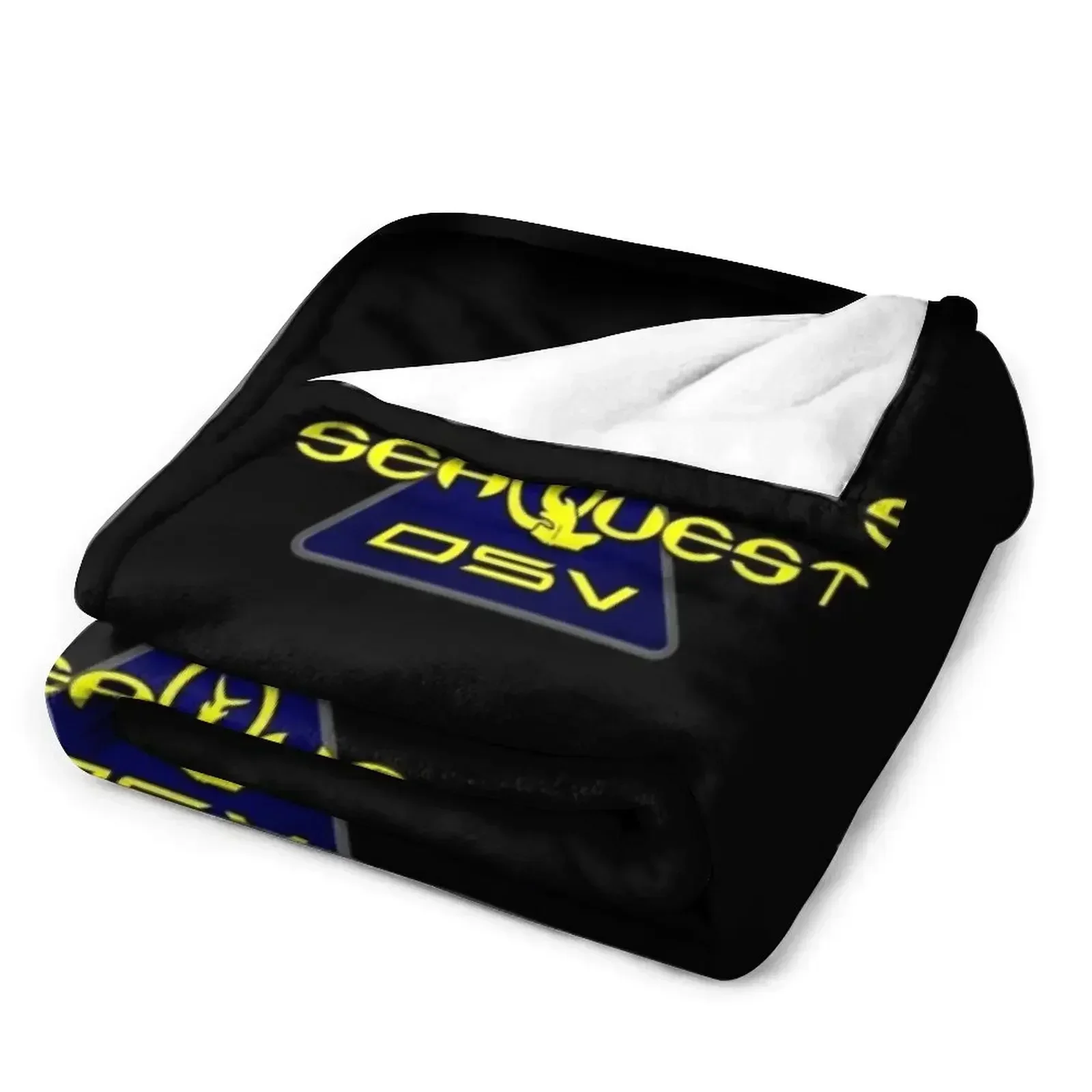 Seaquest Dsv Logo Throw Blanke - Home Decor Logo Design recension och pris