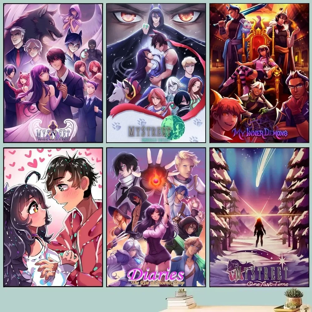 Game Aphmau Aesthetic Poster S - Abstract Oil Painting recension och pris
