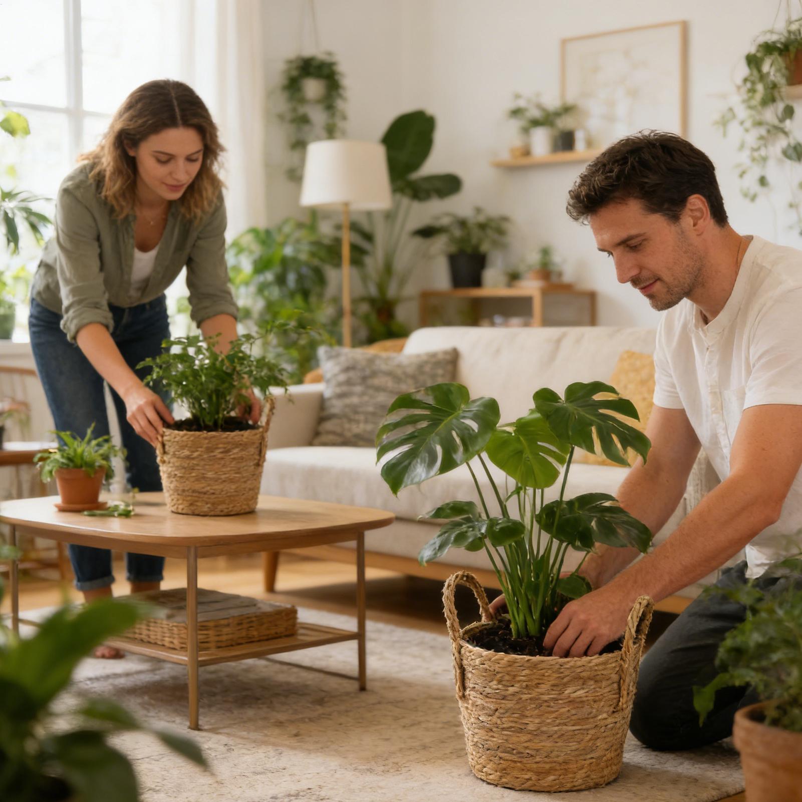 Planter Basket Straw Flowerpot - Rattan Plant Basket recension och pris