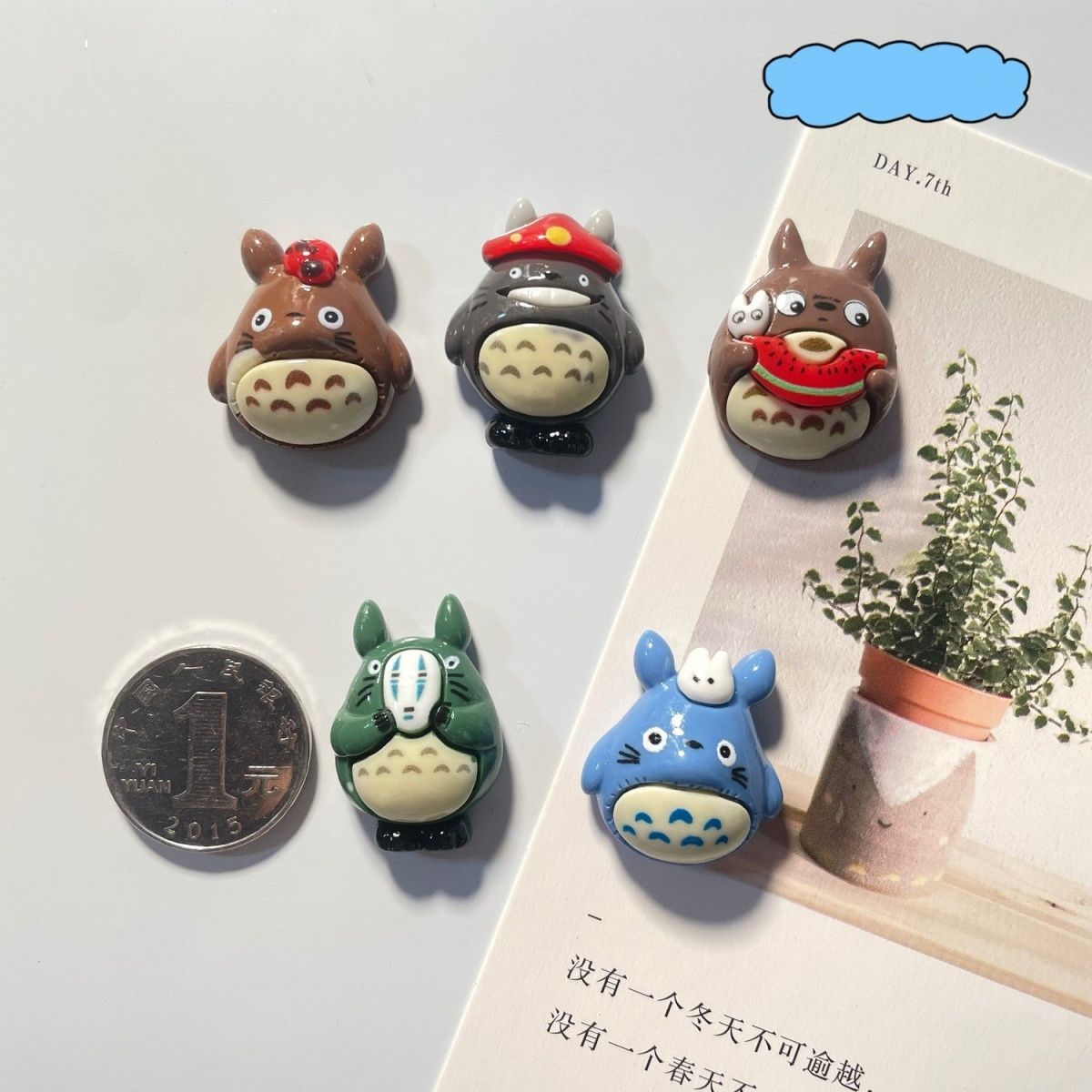 Totoro Anime Resin Fridge Magn - Home Decor Retailers recension och pris