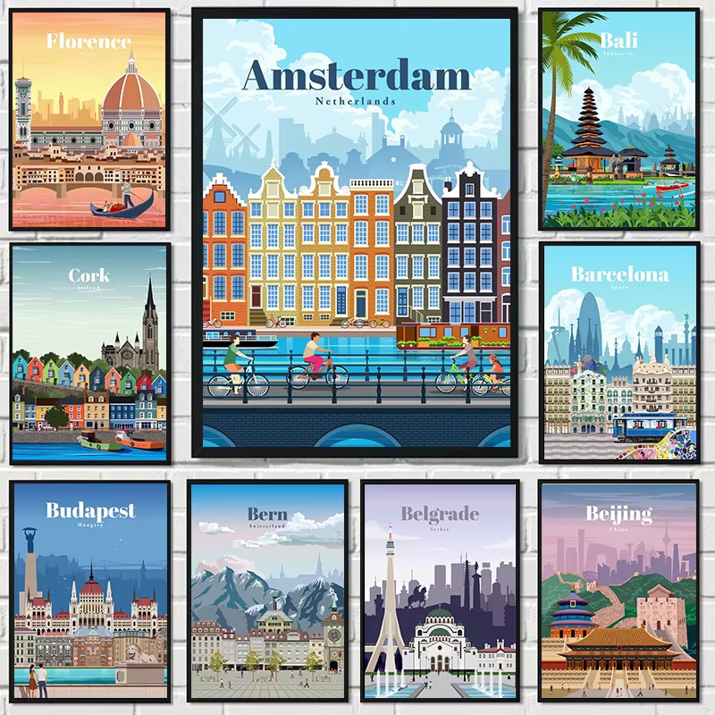 Diamond Painting Amsterdam Tok - Home Decor Tokyo recension och pris