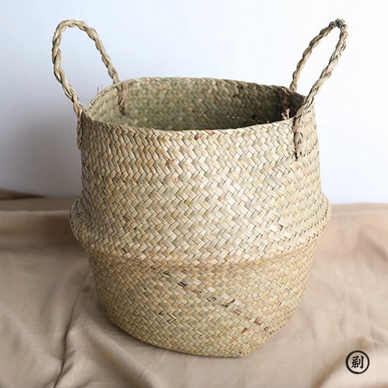 Wicker Basket Toy Organizer Fo - Rattan Plant Basket recension och pris